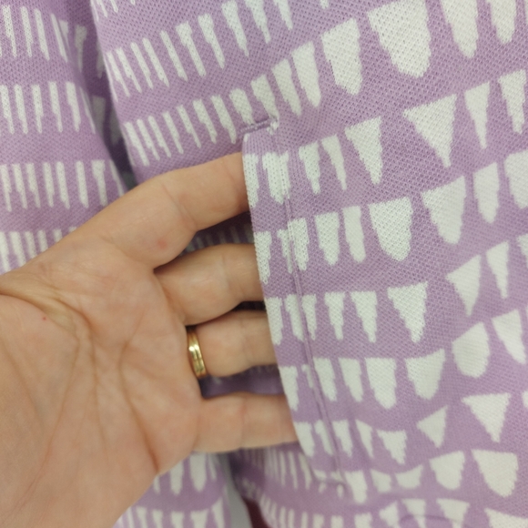 PUMA x lemlem geometric zipped Cropped jacket Size Small Vivid Violet - Picture 5 of 12